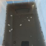 エアコンクリーニング後の汚水